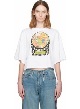 UNDERCOVER 女士 T恤 白色 UC2E1891 35th Anniversary T 恤