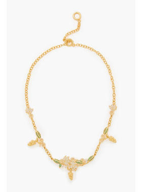 Zimmermann 女士 项链/吊坠 镀金水晶项链