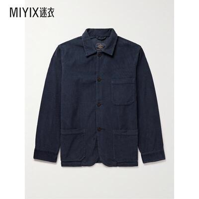 PORTUGUESE FLANNEL 男士Labura 棉质灯芯绒衬衫式衬衫 迷衣时尚