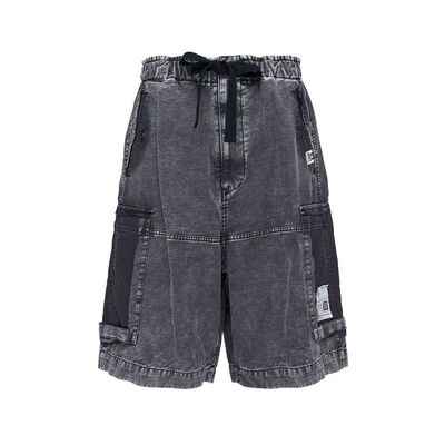 Maison MIHARA YASUHIRO 三原康裕 男士 SS26 短裤 损坏工装