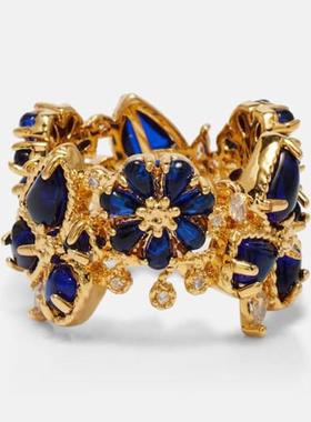 Zimmermann 女士 戒指 Bloom 带子精饰镀金戒指