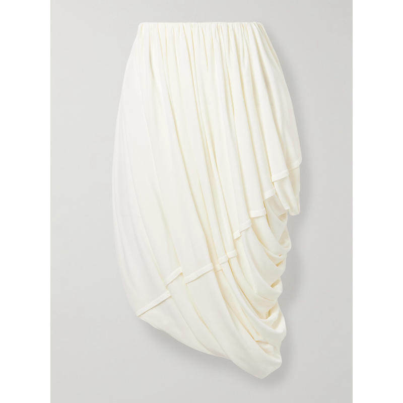CO-collections 女士秋冬新品 中长裙 垂褶弹性针织中长半身裙