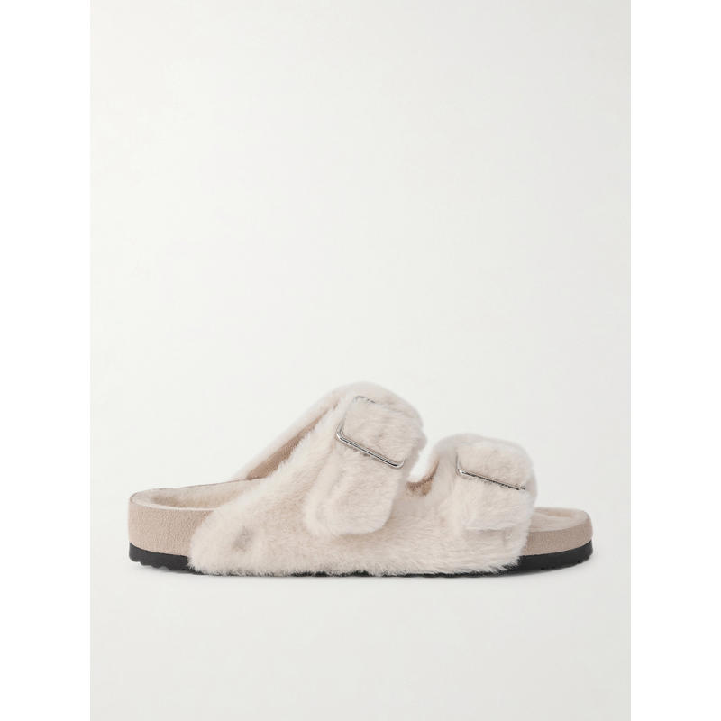 Birkenstock 女士 SS26 凉鞋 ARIZONA 毛羊皮凉鞋