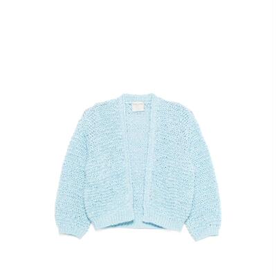 Forte Forte 女士 SS26 外套 AZURE CHAMOIS TAPE 针织开衫