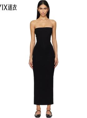 LESET 女士黑色 Rio Bandeau 连衣裙  迷衣时尚