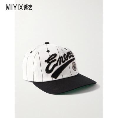 【春夏新品】SAINT MXXXXXX 男士+ Public Enemy Logo-Appliquéd
