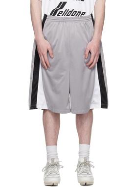 We11Done 男士 短裤 灰色 Se11done 运动短裤