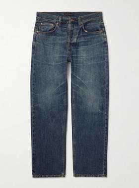 Nudie Jeans 男士 SS26 牛仔长裤 Tuff Tony 直筒有机牛仔裤