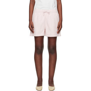 Maison Kitsuné 女士 短裤 粉色 Baby Fox Patch Regular Jog