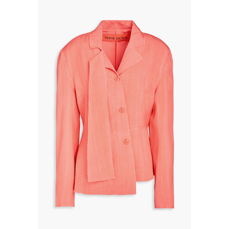 Stine Goya 女士 夹克 垂褶粗纺梭织西装外套