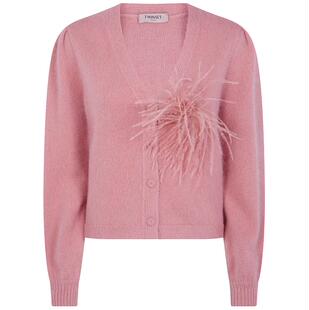 TWINSET 女士 FW26 开衫 粉色紫色锦纶针织