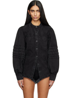 Isabel Marant Étoile 女士 衬衫 黑色 Mileda 衬衫