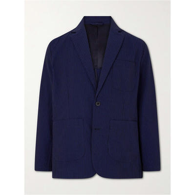 PORTUGUESE FLANNEL 男士 西装外套 Atlantico 有机棉质泡泡纱