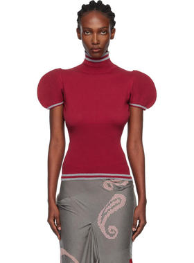 KIKO KOSTADINOV 女士 上衣 红色 Simone Knit 高领衫