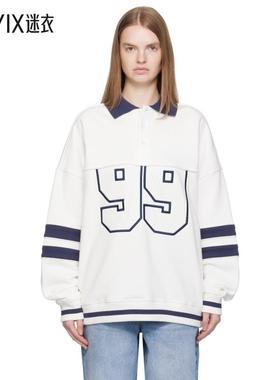 Ksubi 女款白色 99 Boyfriend 套头衫 迷衣时尚