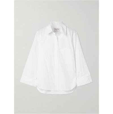 TWP Clothing 女士 SS26 衬衫 男友风棉质府绸官网直邮进口