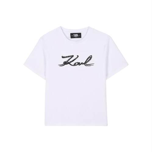 Karl Lagerfeld 卡尔·拉格斐 女童 SS25 T恤 童装