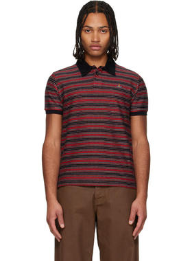 Vivienne Westwood西太后 男士  黑色  红色 Classic Polo 衫