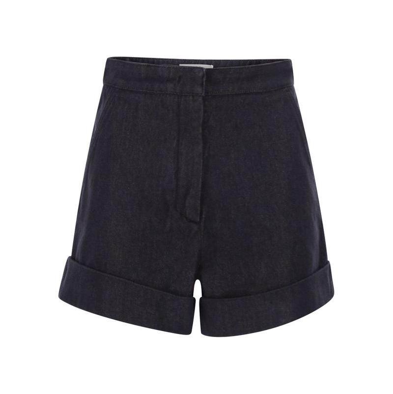 Max Mara 麦斯玛拉 女士 SS26 牛仔短裤 Mxmcalca 卷边
