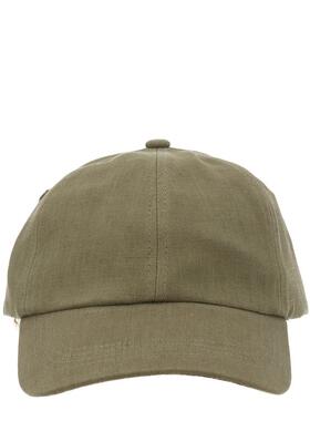 Paul Smith 保罗·史密斯 男士 SS26 棒球帽 亚麻布