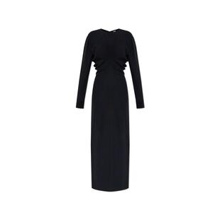 圆领长袖 Totême 中长连衣裙 SS26 连衣裙 女士