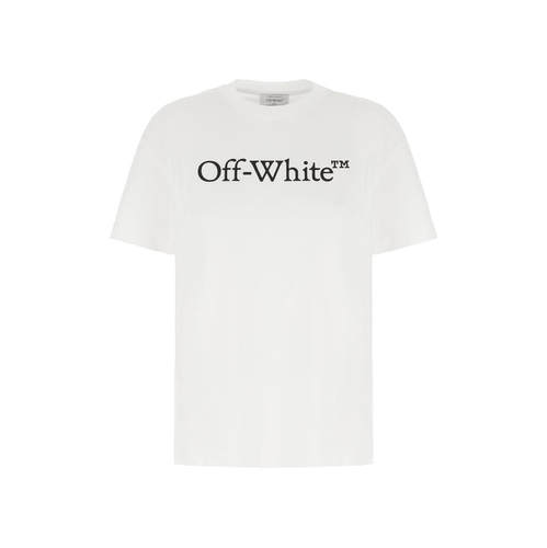 Off-White 女士 SS26 T恤 白色棉质宽松款