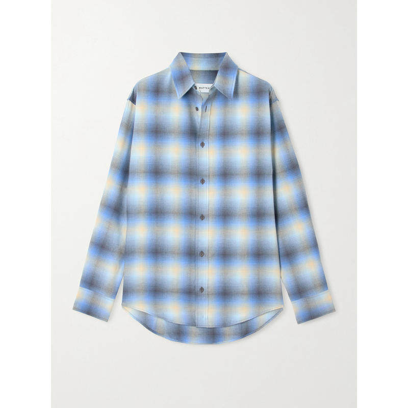 Matteau 女士 SS26 衬衫 棉质法兰绒衬衫,女装/女士精品,真丝上装,淘宝优惠券,粉丝福利购,淘宝优惠卷