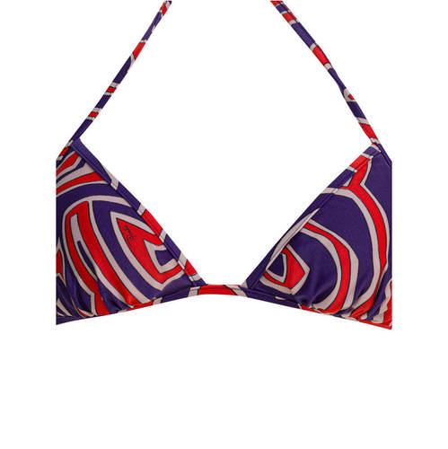 PUCCI 璞琪 女士 FW25 LABIRINTO 印花三角比基尼上装