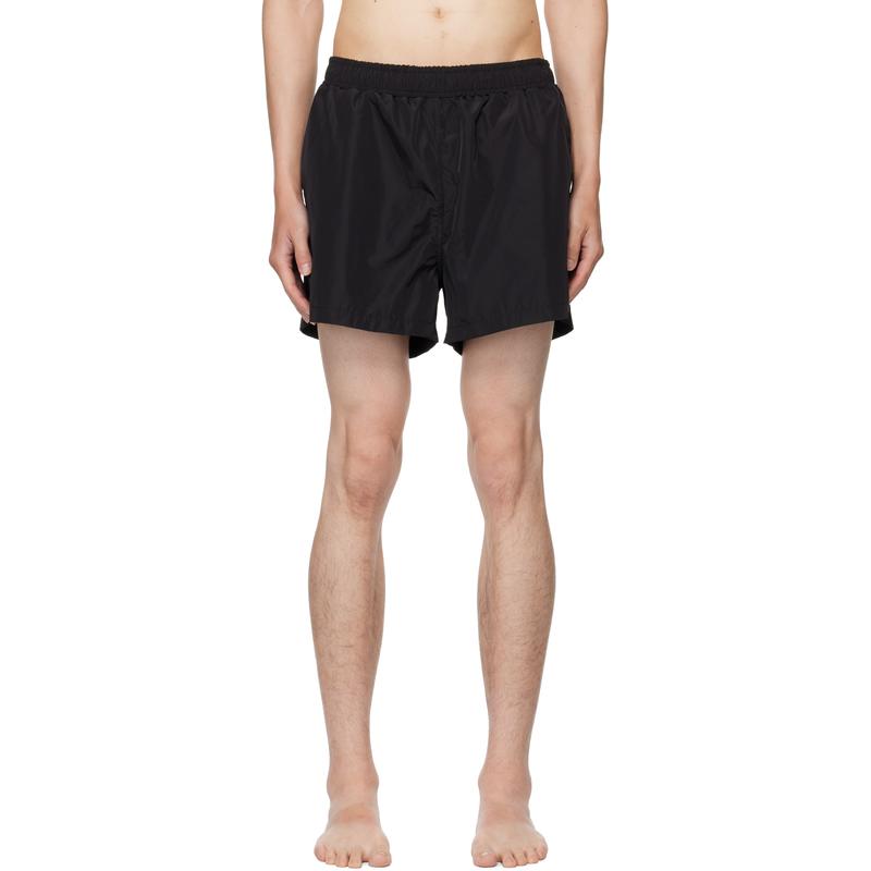 Vetements 男士 泳裤 黑色 Eagle 泳裤