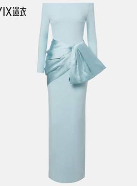 Solace London 女款Kori 绸缎边睡裙 迷衣时尚