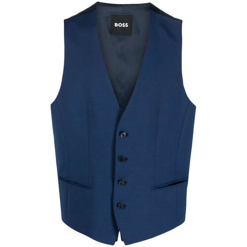 Hugo Boss 雨果博斯 男士 FW23 马甲 CHALECO CONJUNTO