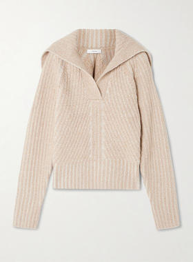 Joseph 约瑟夫 女士 SS26 毛衣 Robby 罗纹美利奴羊毛羊毛混纺