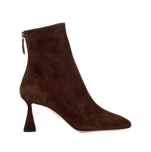 Aquazzura 女士 FW26 短靴 浓啡色靴子