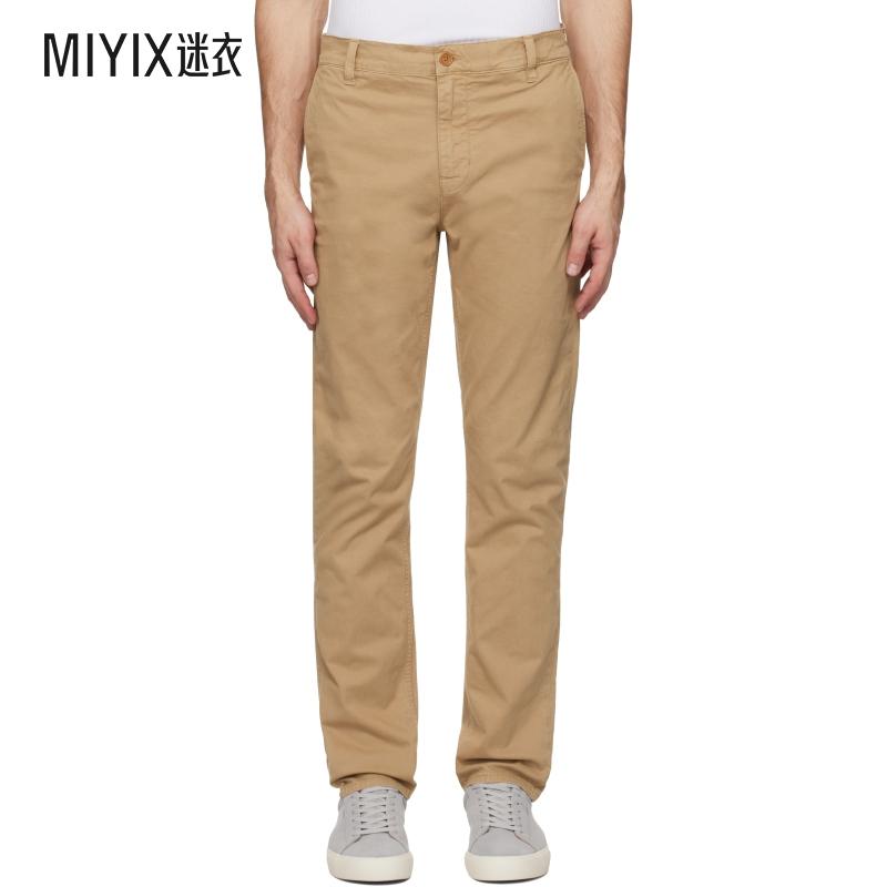 Nudie Jeans 男士驼色 Easy Alvin 长裤 迷衣时尚