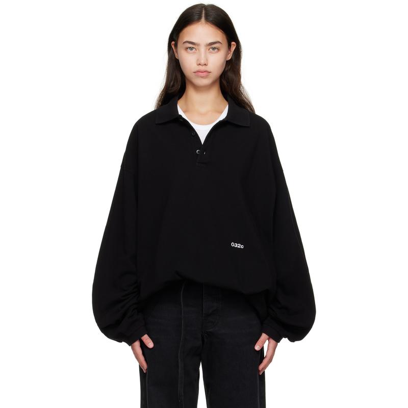 032C 女士 POLO衫 黑色 Speed Devil Polo 衫