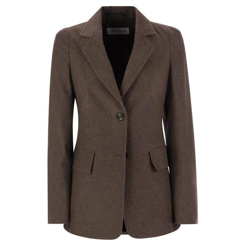 Max Mara 麦斯玛拉 女士 SS25 西装外套 Agguati 牛仔效果