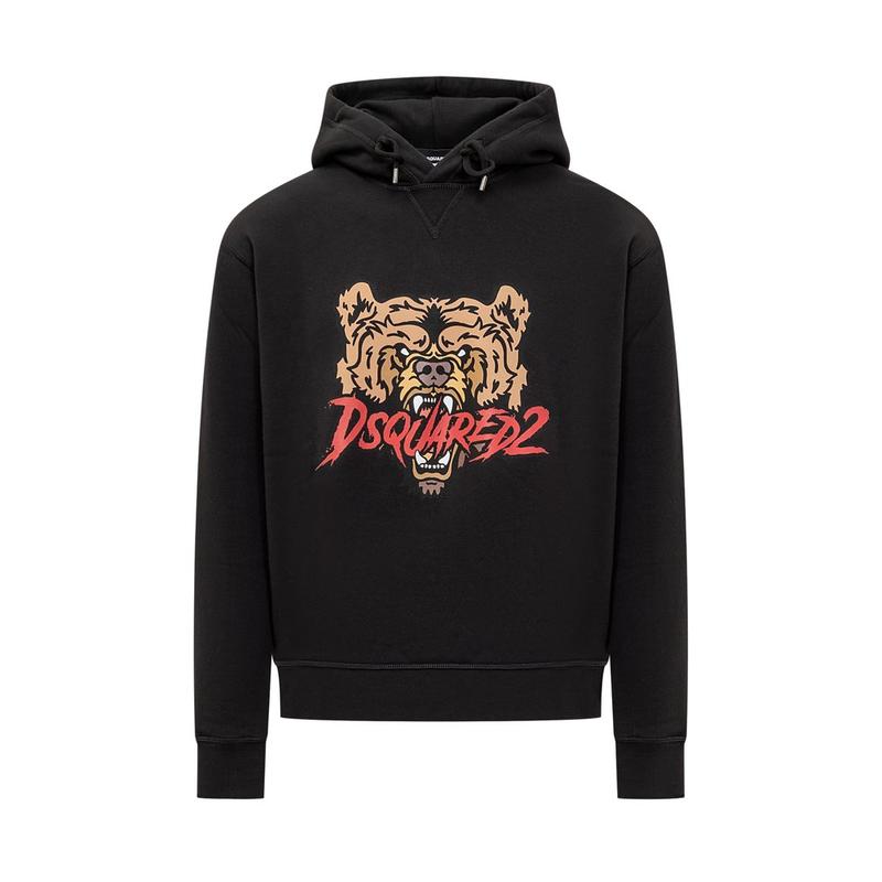 DSquared2 男士 FW24 卫衣 抽绳连帽卫衣