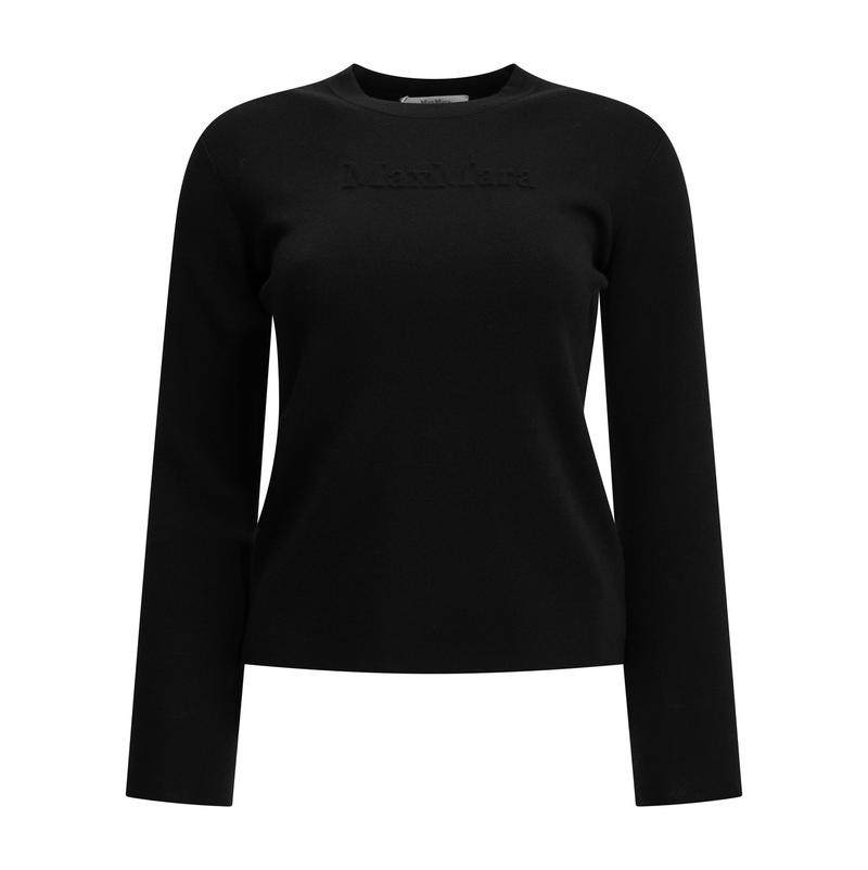 Max Mara 麦斯玛拉 女士 FW26 T恤 made of 圆领初剪羊毛