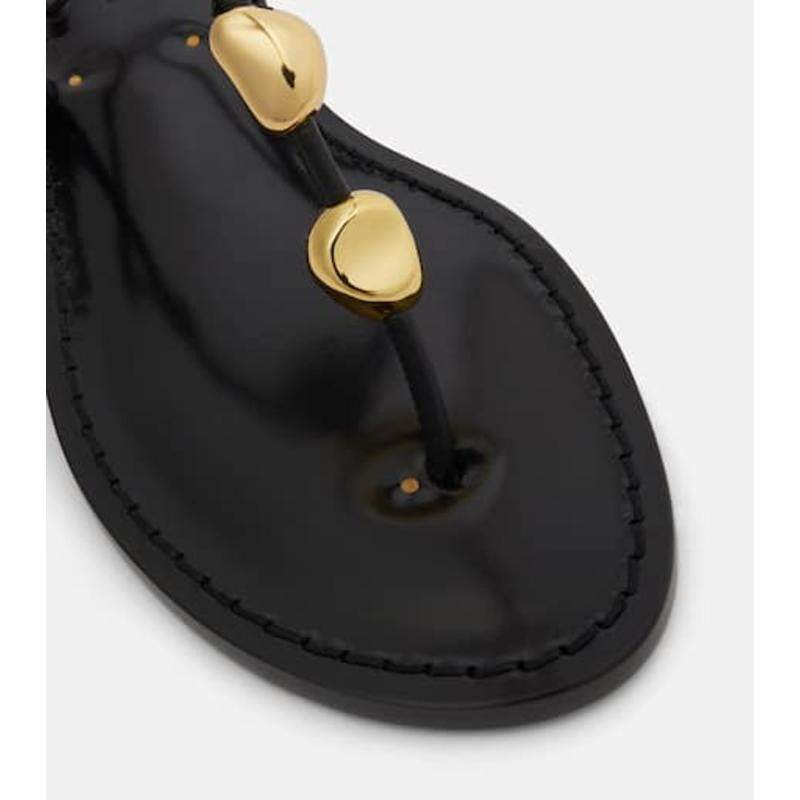 Amanu Studio 女士 凉拖 Nairobi 皮质人字拖,女鞋,一字拖,淘宝优惠券,粉丝福利购,淘宝优惠卷