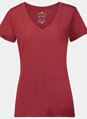 Velvet by Graham  Spencer 女士 T恤 Lilith 棉质T恤