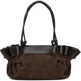Hereu 女士 单肩包 棕色 Arta Suede 手提包