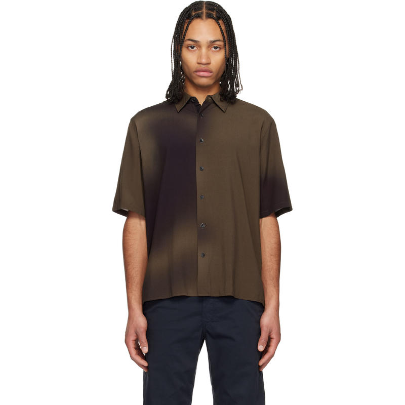 Rag&Bone 男士 衬衫 棕色 Dalton Printed 衬衫