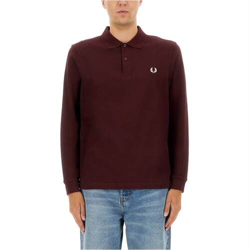 Fred Perry 弗莱德.派瑞 男士 FW25 POLO衫 棉质
