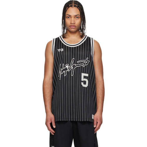 Y-3 男士 SS26 背心 黑色 Anthony Edwards Basketball 上装