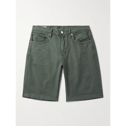 Slowear 男士 FW25 牛仔短裤 Division 蓝色直筒牛仔短裤