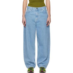 Carhartt WIP 卡哈特 女士 牛仔长裤 蓝色 Brandon 牛仔裤