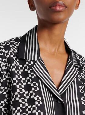 SIMKHAI 女士 衬衫 Koda 印花保龄球