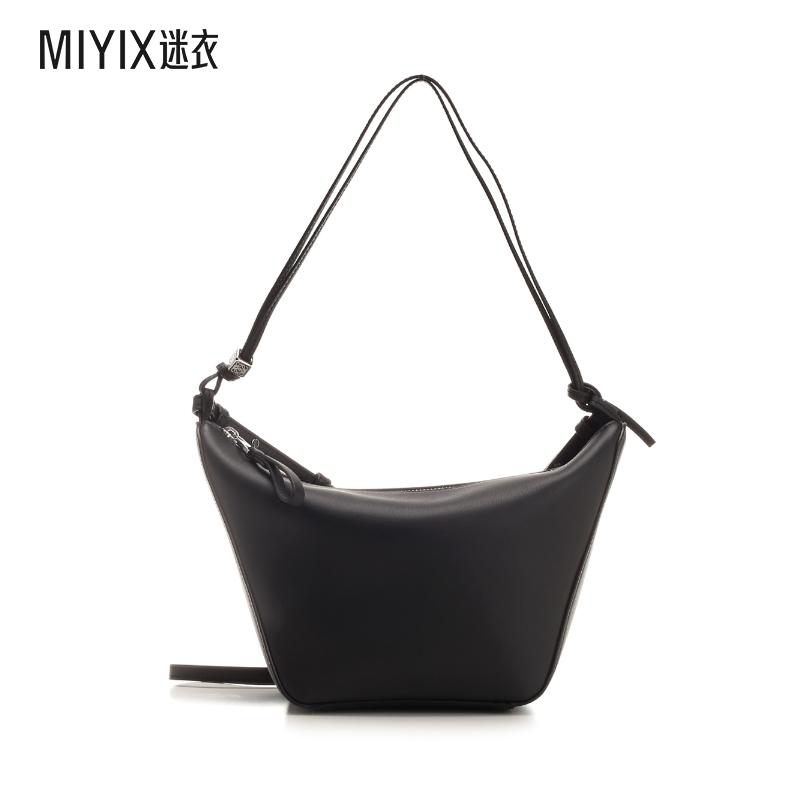 Loewe 罗意威 女士 迷你 Hammock Hobo 拉链单肩包 迷衣时尚