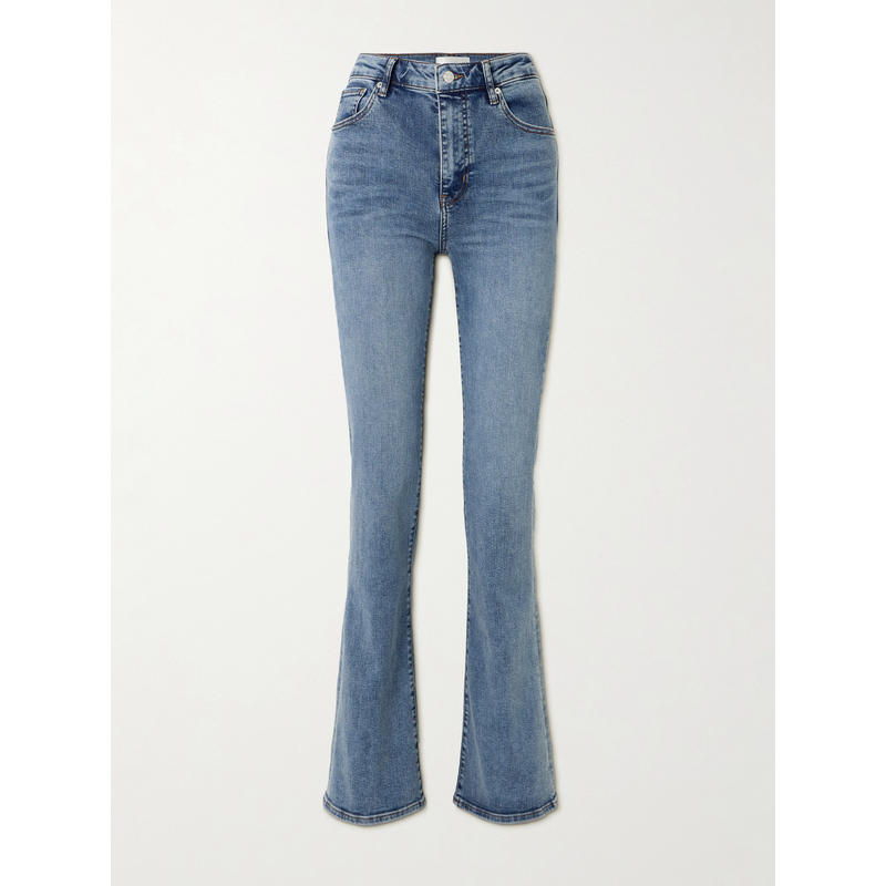 FRAME 女士 牛仔长裤 Reboot 中腰小喇叭牛仔裤