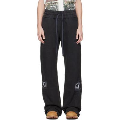 WHO DECIDES WAR BY EV BRAVADO 男士 运动长裤 黑色 Winged 长裤